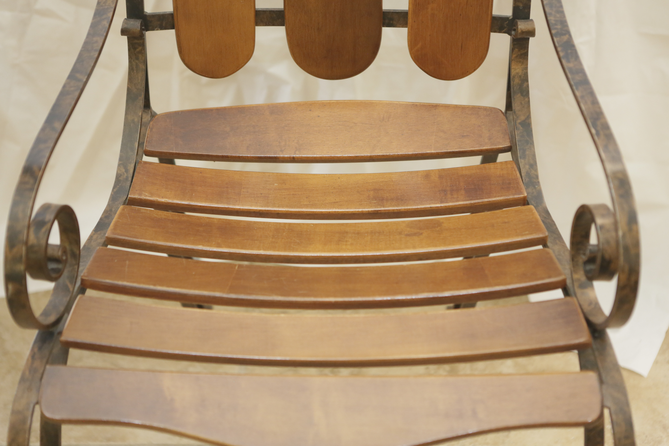 Metal and Wood Chairs