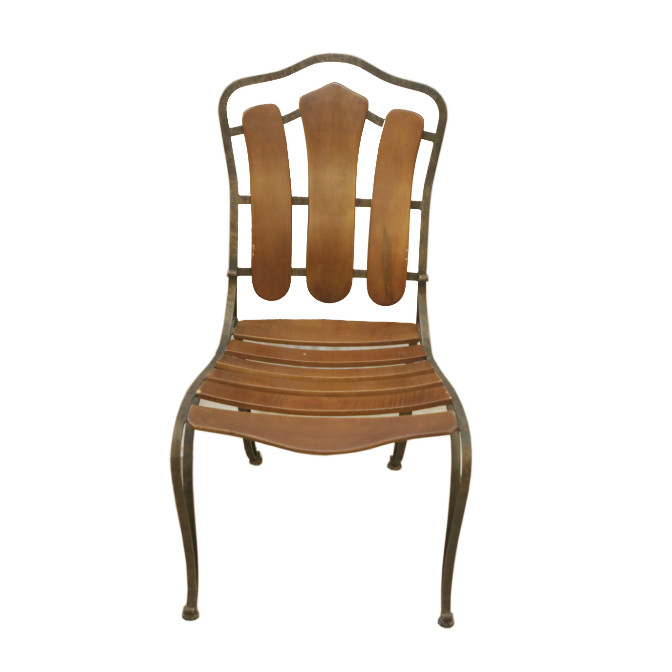 Metal and Wood Chairs