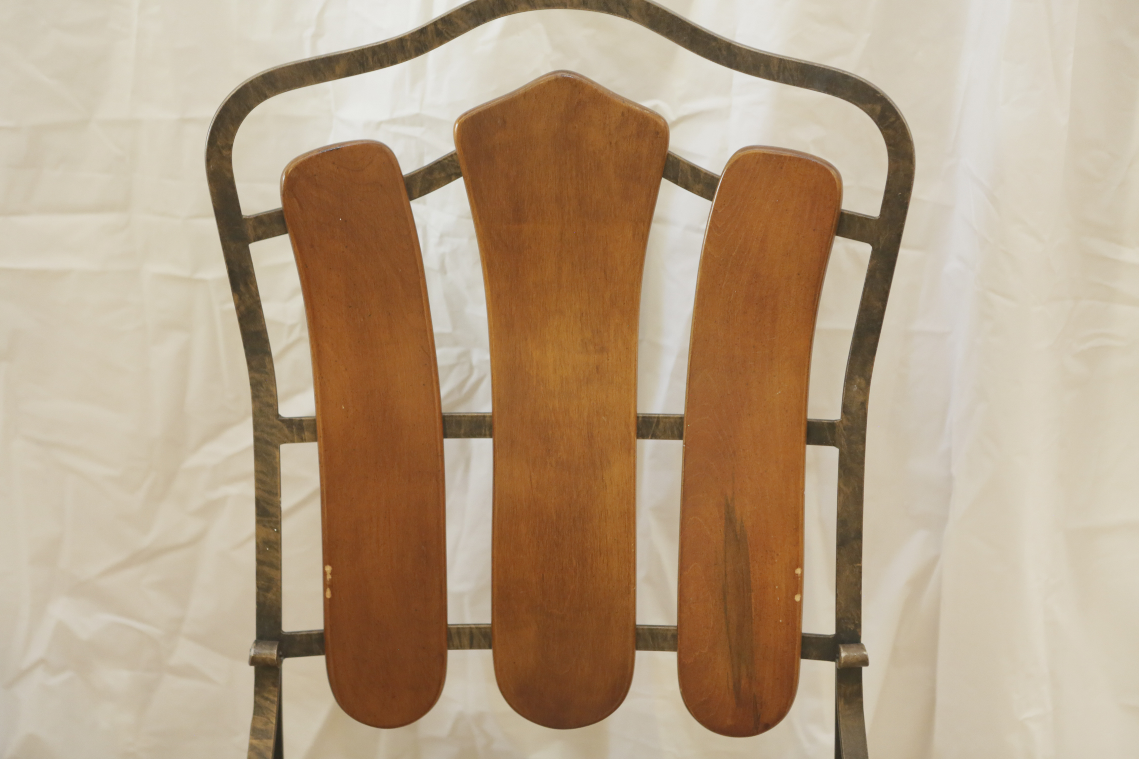 Metal and Wood Chairs