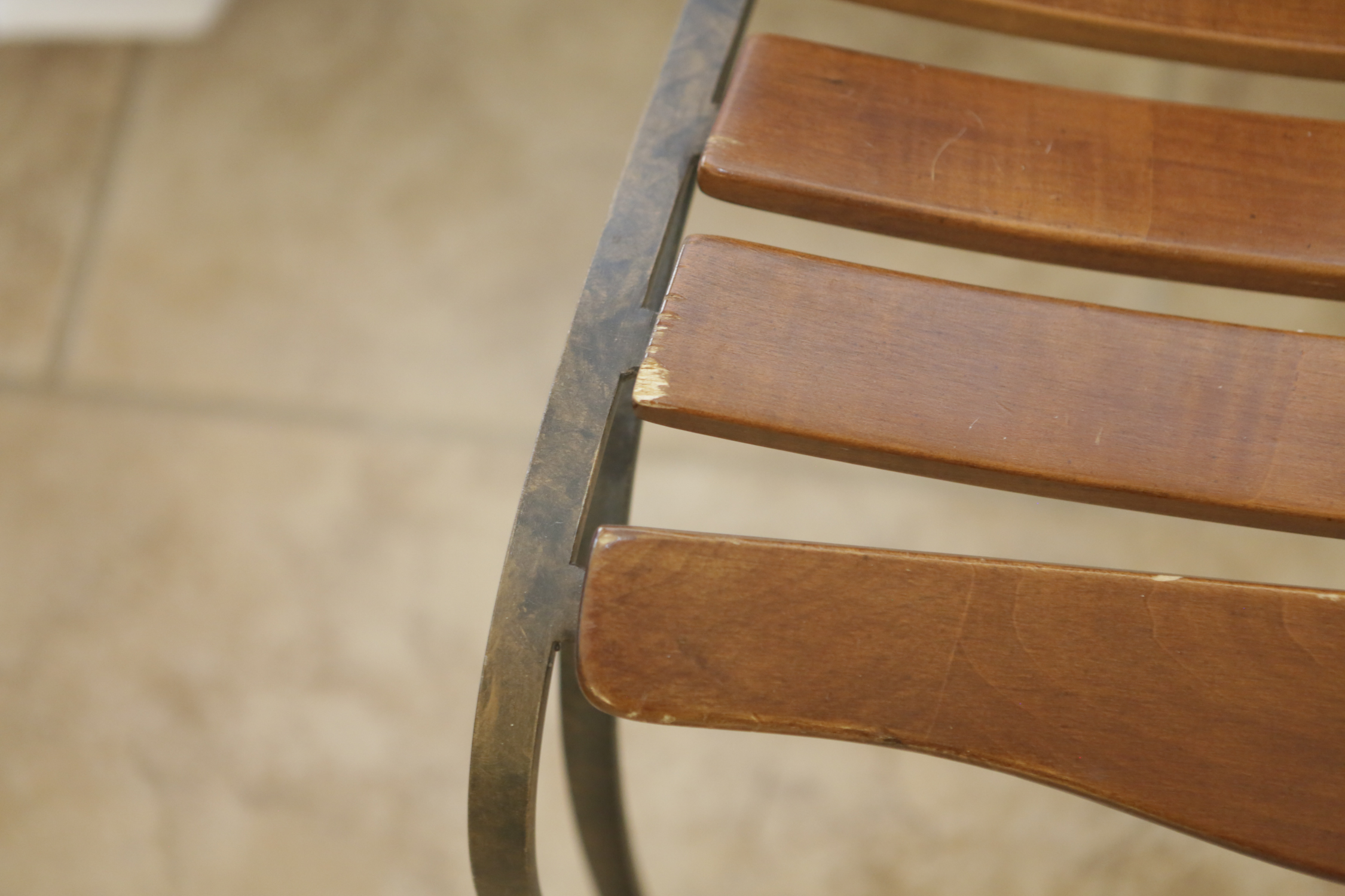 Metal and Wood Chairs