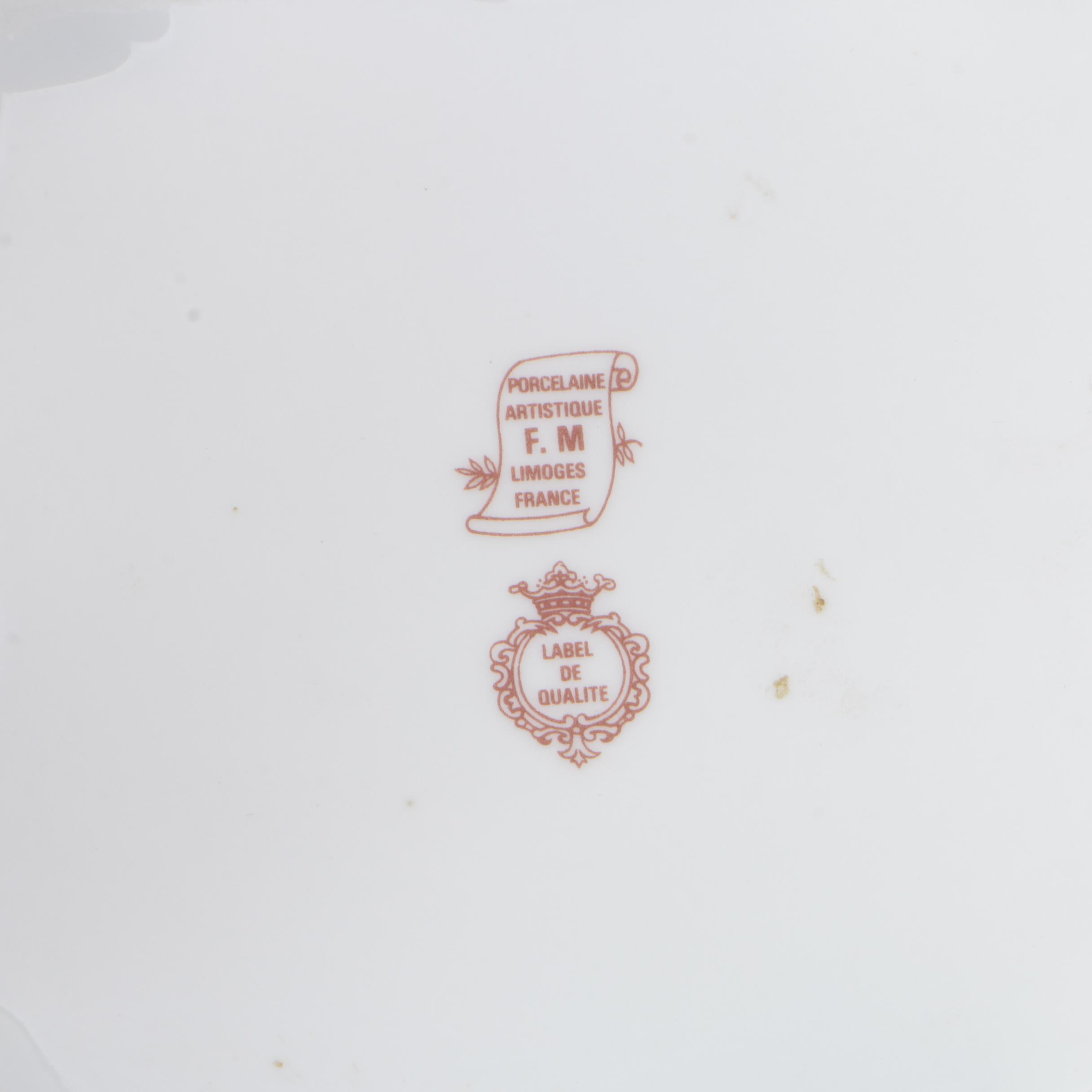 Limoges Trinket Box and Footed Egg