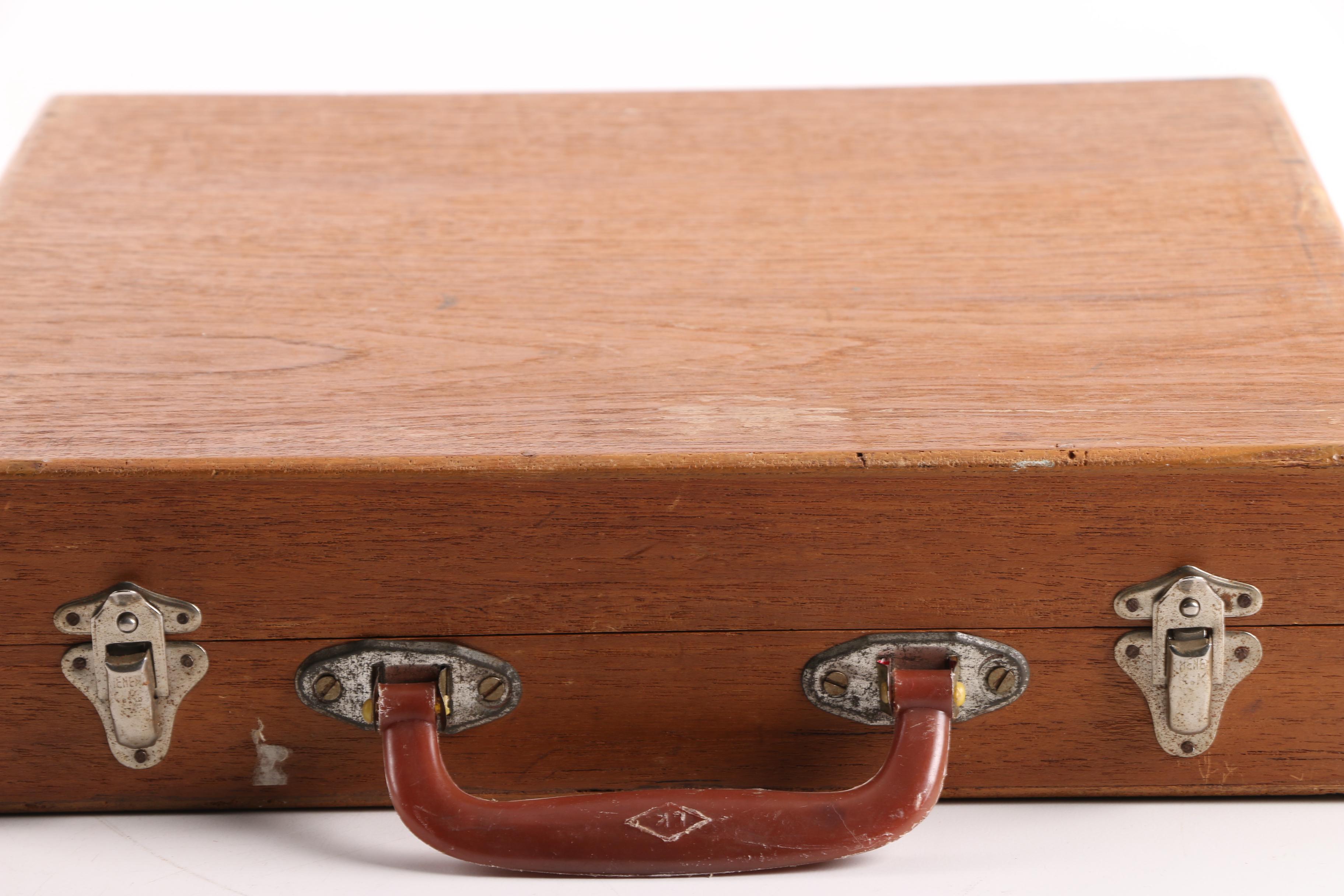 Thai Rosewood Handled Nickel Bronze Alloy Flatware Set