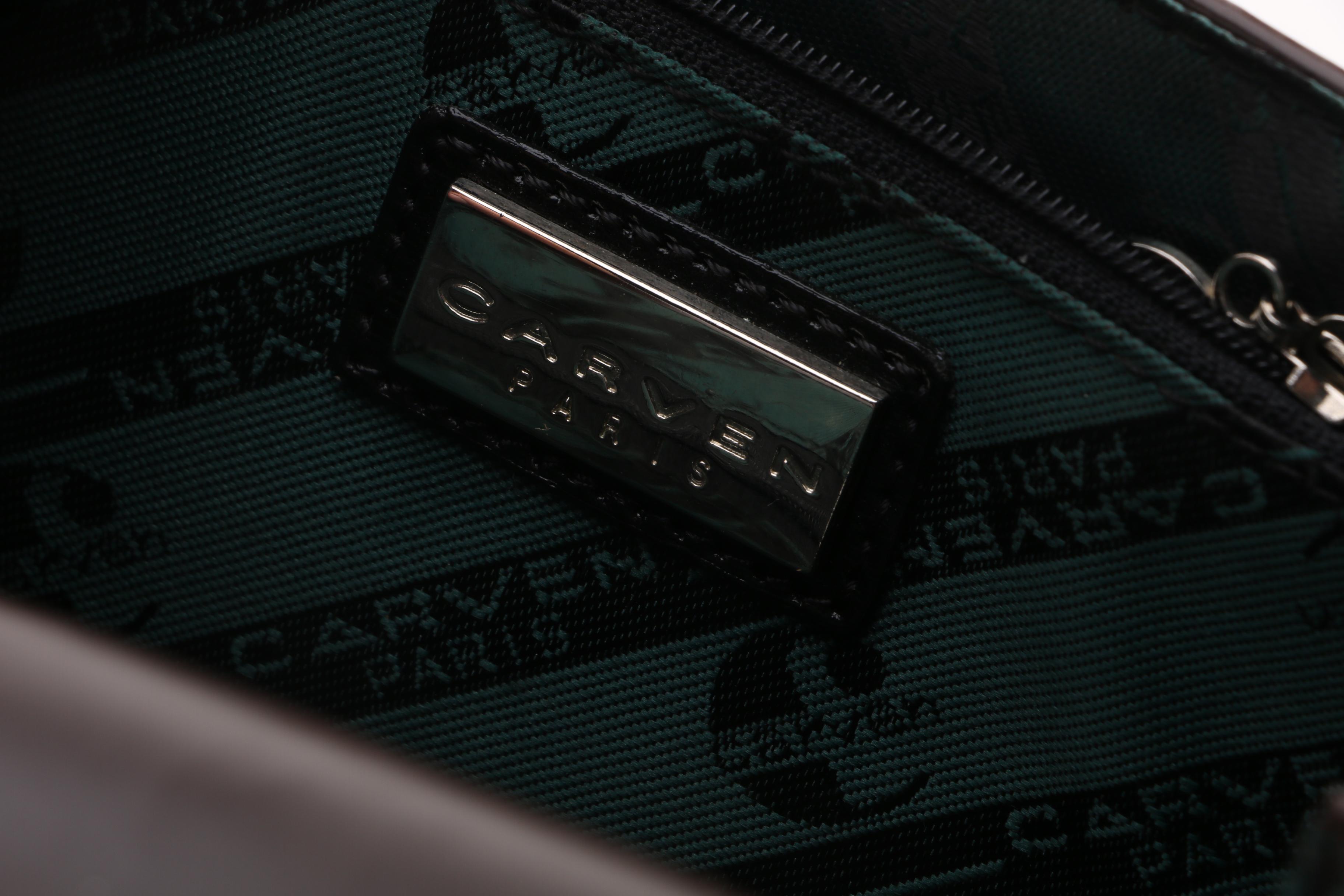 Carven of Paris Brown Leather Backpack Purse