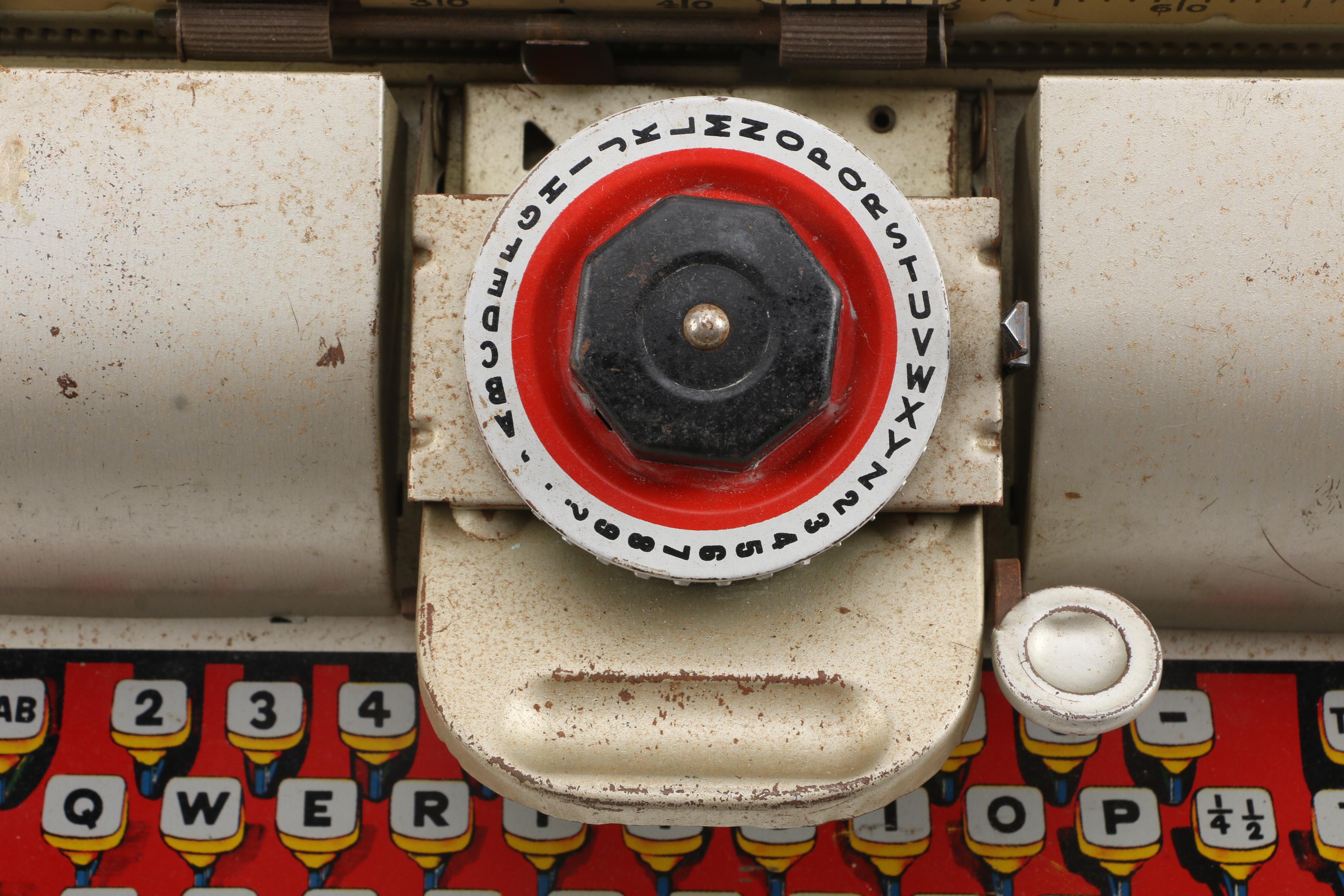 1940s Berwin "Superior" Tin Litho Typewriter Toy
