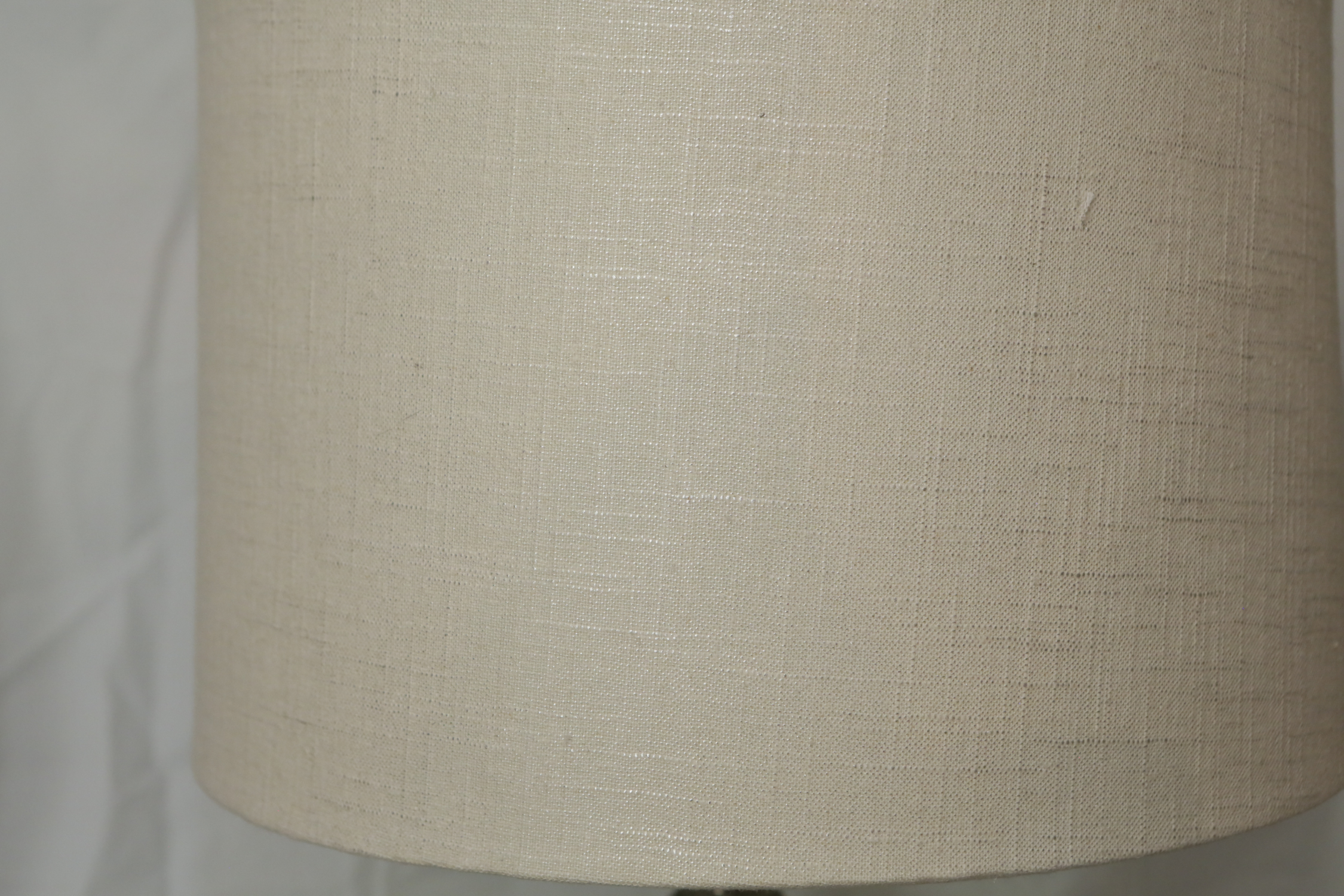 Yellow Hued Glass Table Lamp