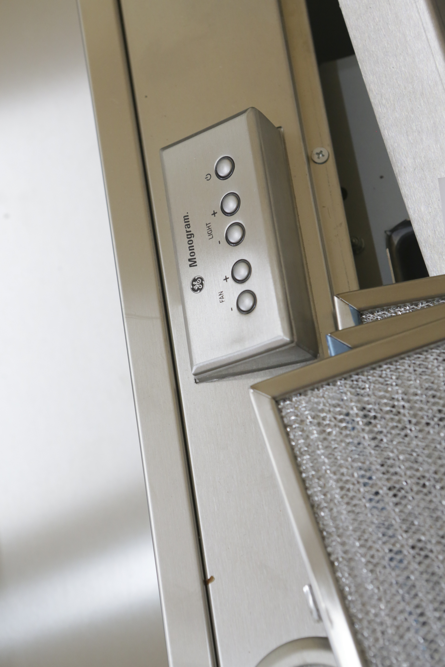 GE "Monogram" Exhaust Hood with Stove Top