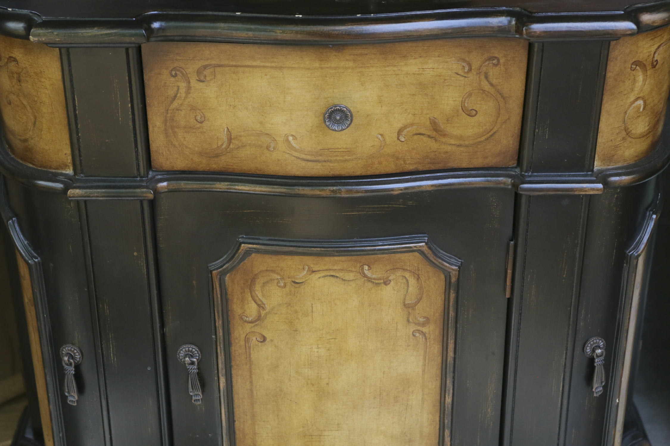 Vintage French Provincial Style Accent Cabinet