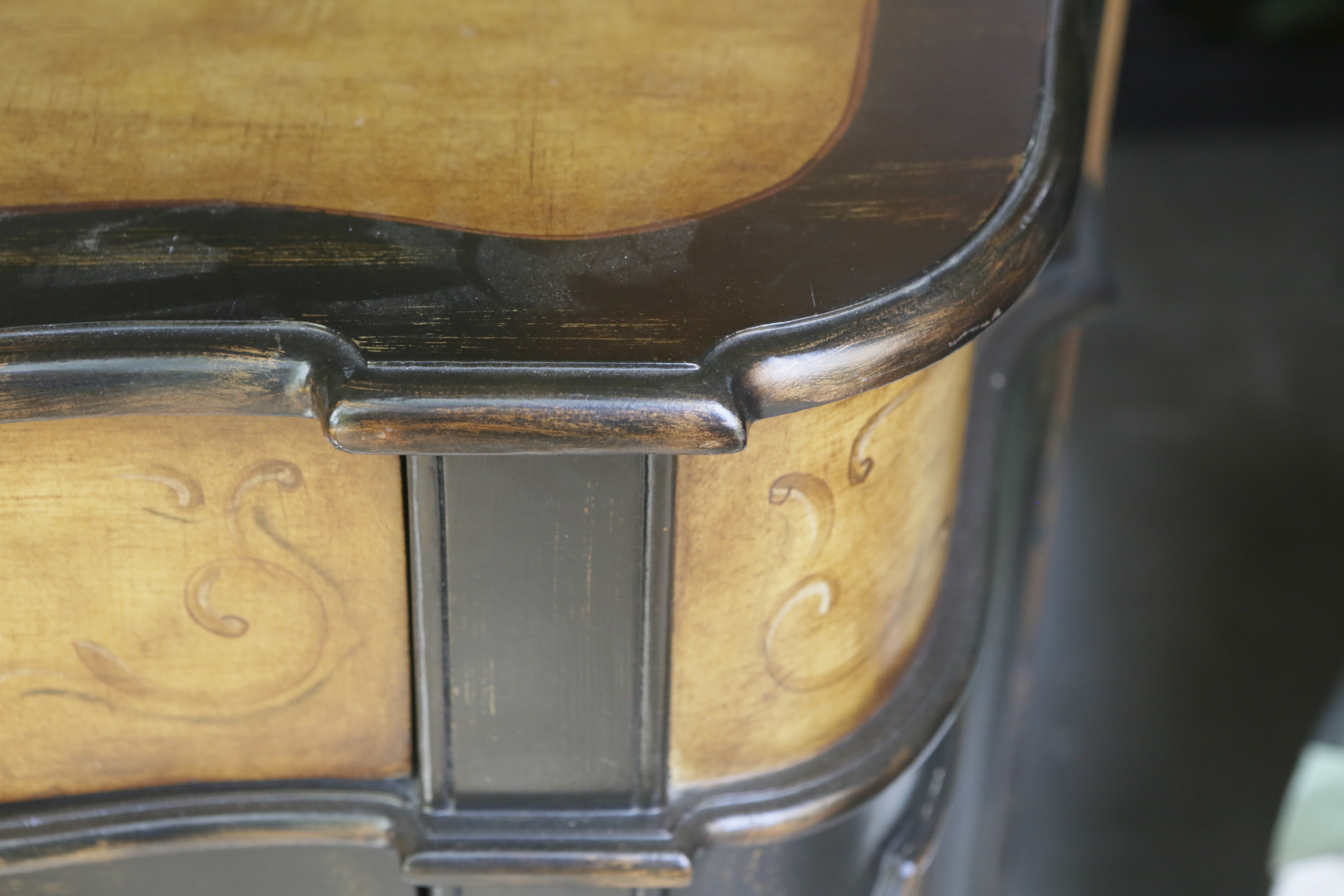 Vintage French Provincial Style Accent Cabinet