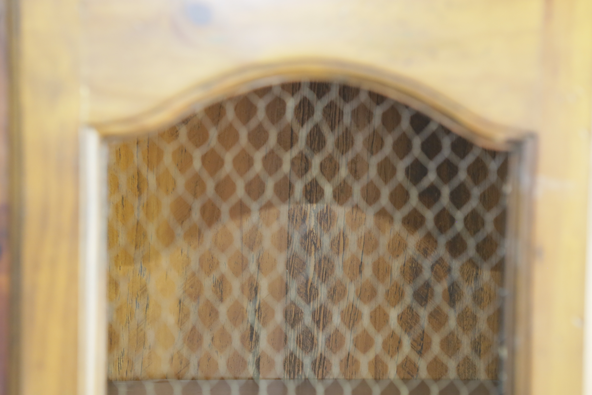 Vintage French Country Style Pine Cabinet