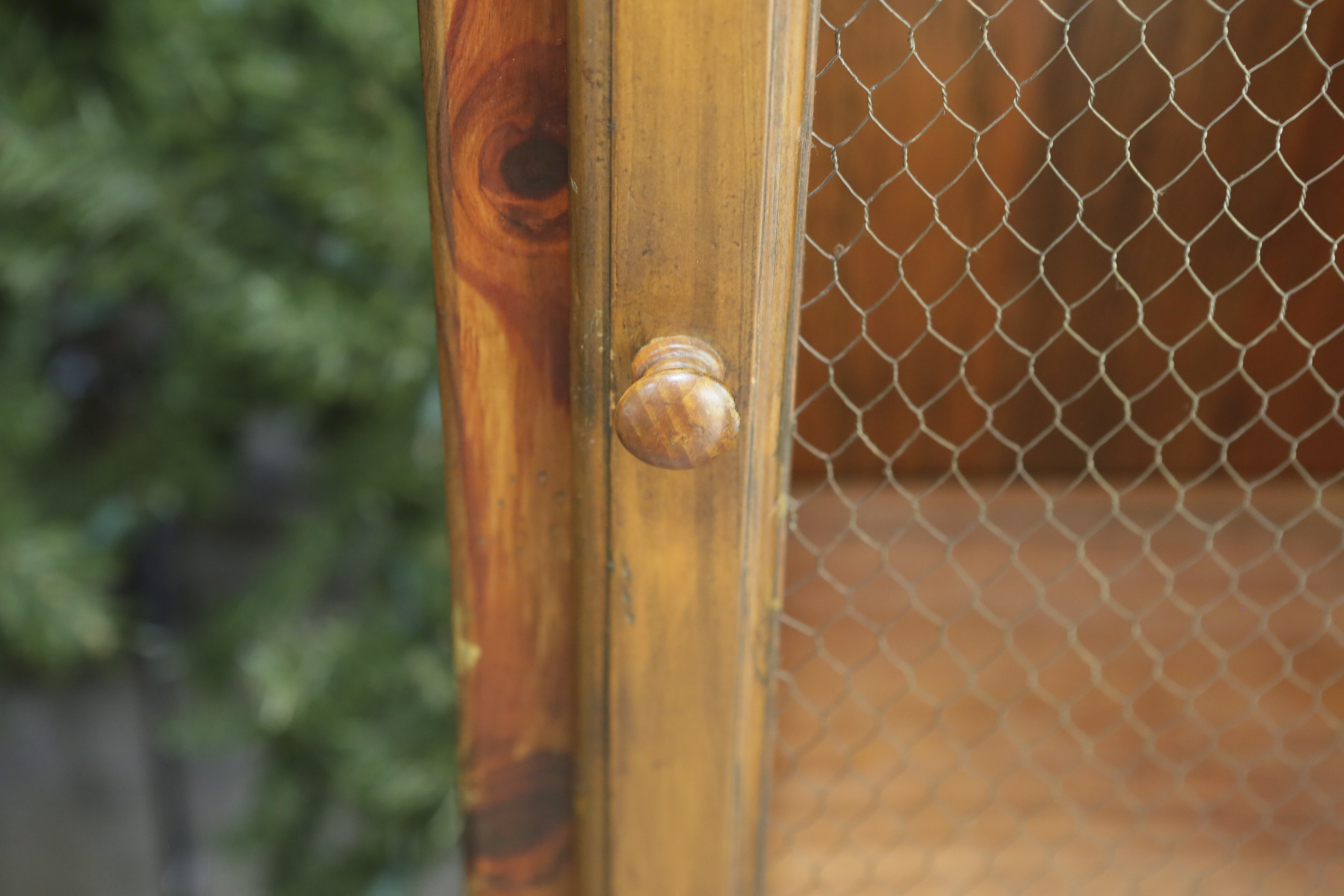 Vintage French Country Style Pine Cabinet
