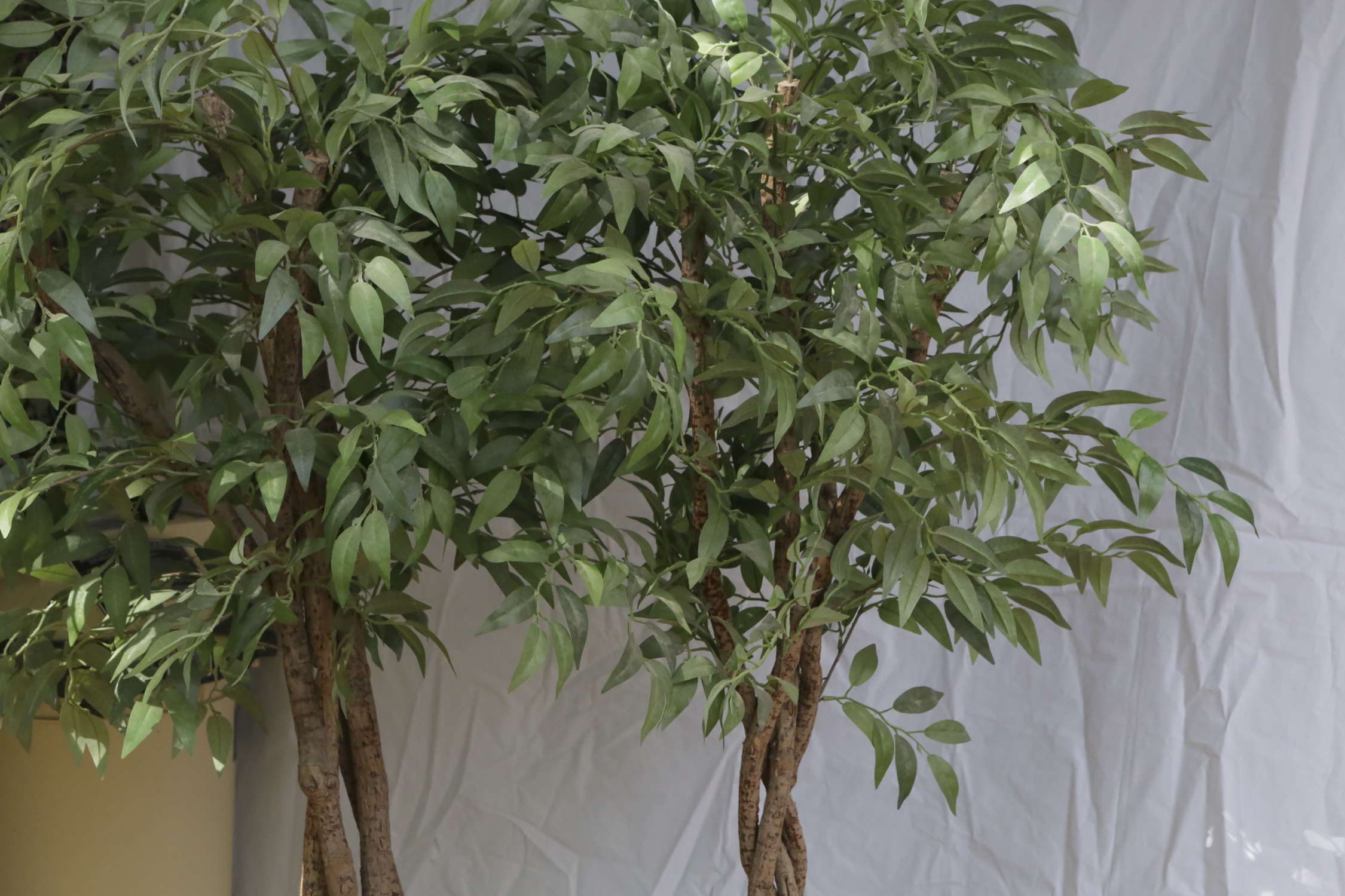Artificial Trees in Ceramic Pots