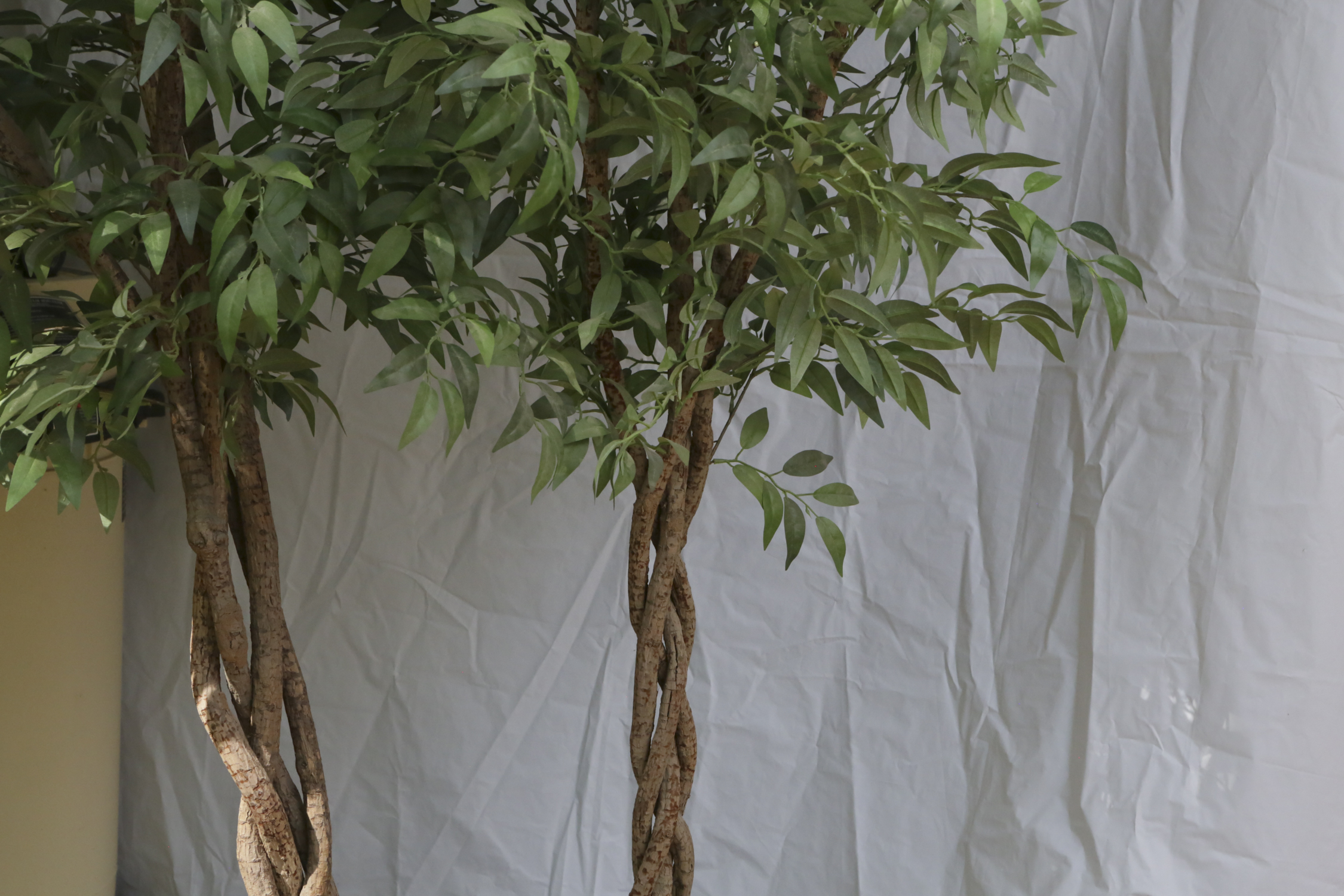 Artificial Trees in Ceramic Pots