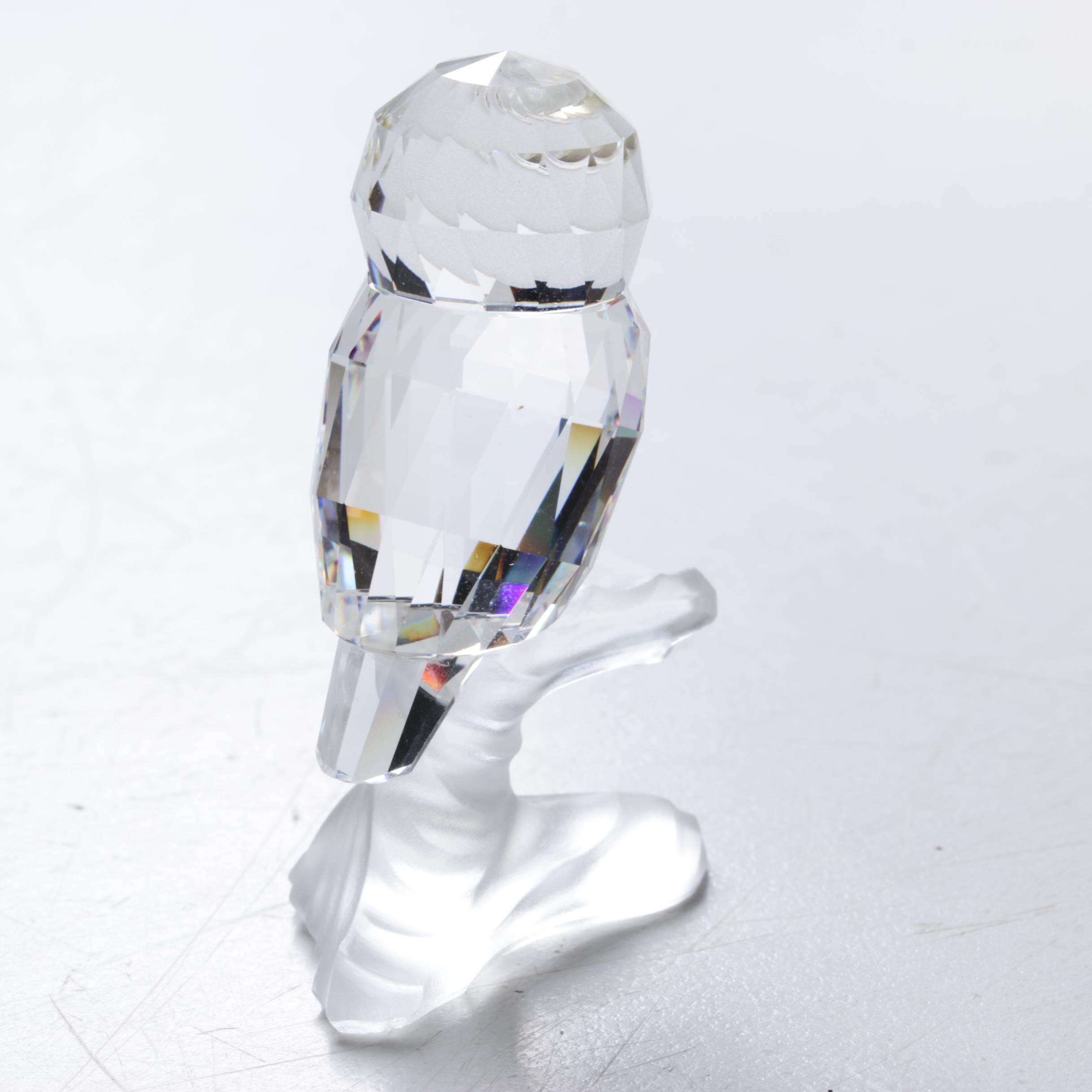 Swarovski Crystal Owl Figurines