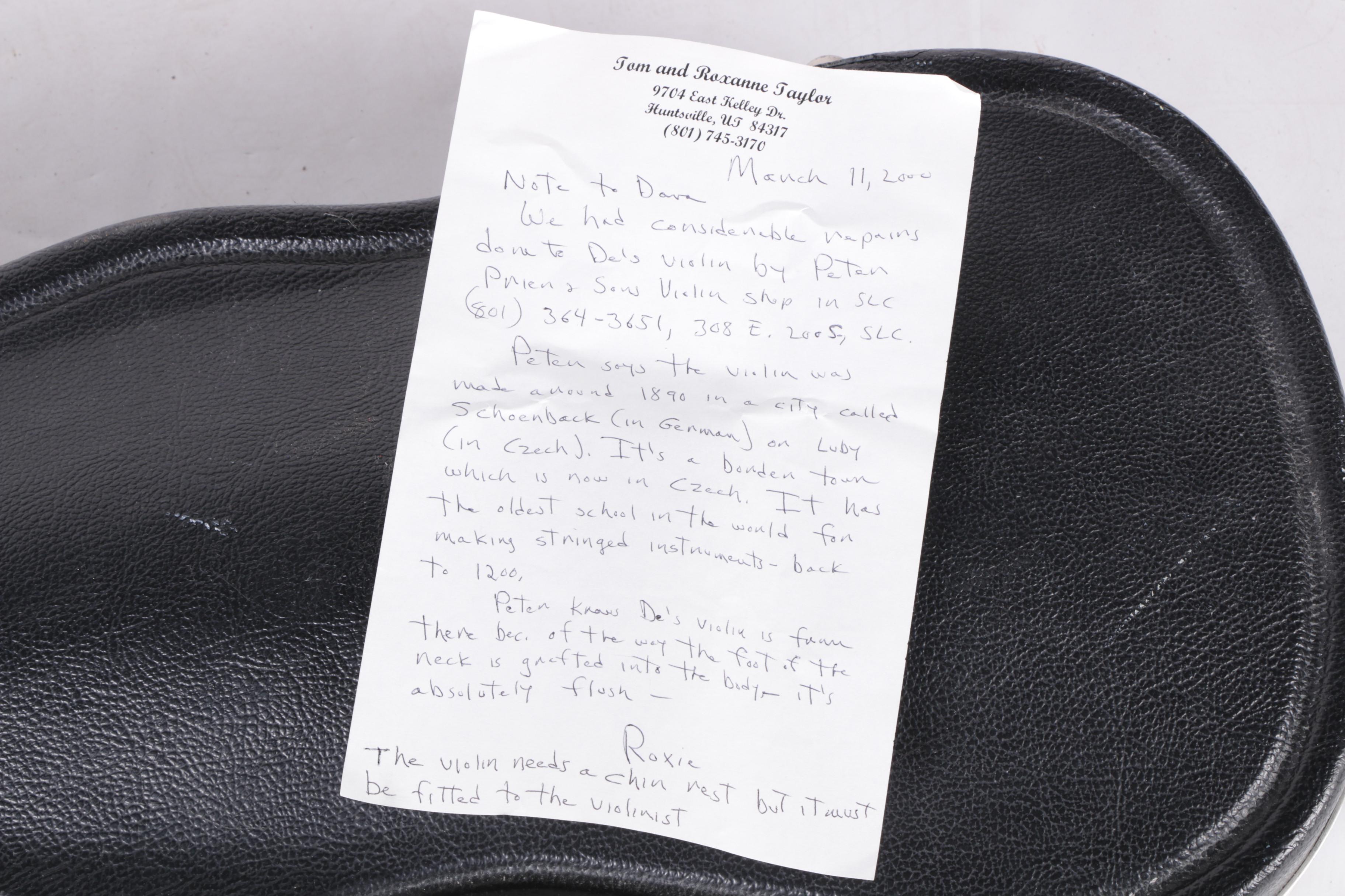 Schoenbach 4/4 Violin Outfit