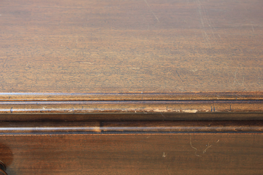 Vintage Mahogany Chippendale Style Chest of Drawers