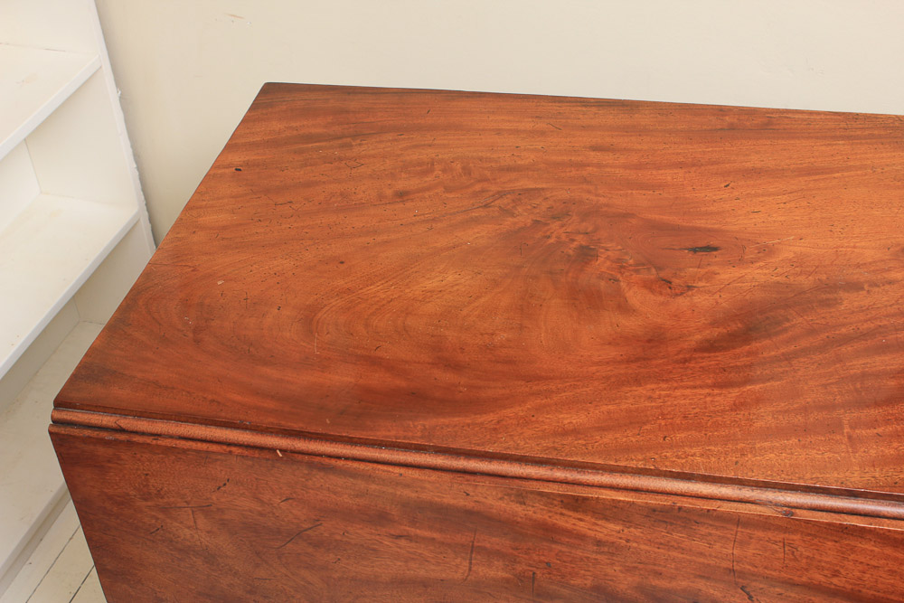 Vintage Mahogany Drop-Leaf Dining Table