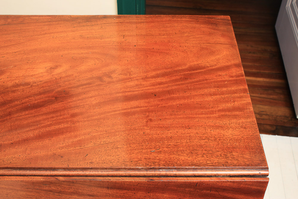 Vintage Mahogany Drop-Leaf Dining Table