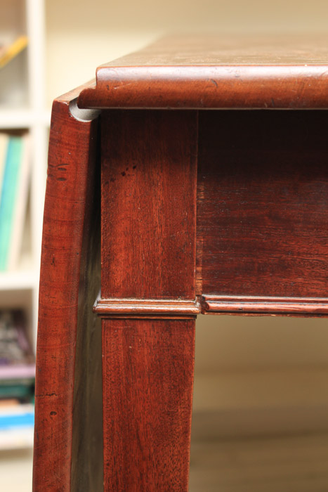 Vintage Mahogany Drop-Leaf Dining Table