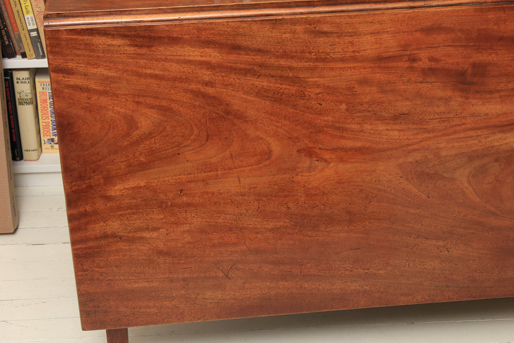 Vintage Mahogany Drop-Leaf Dining Table