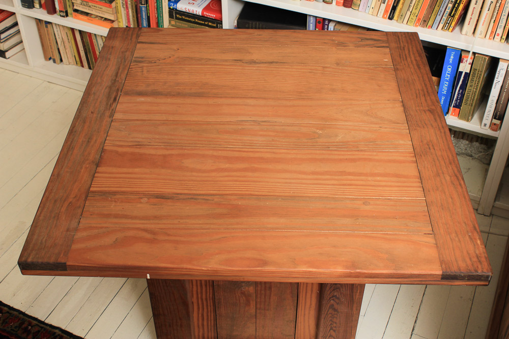 Vintage Pine Coffee Table and Two Pine Accent Tables