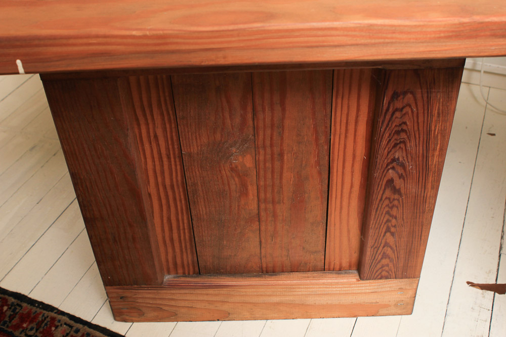 Vintage Pine Coffee Table and Two Pine Accent Tables