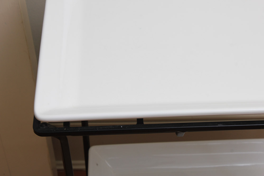 Ceramic and Metal Stand