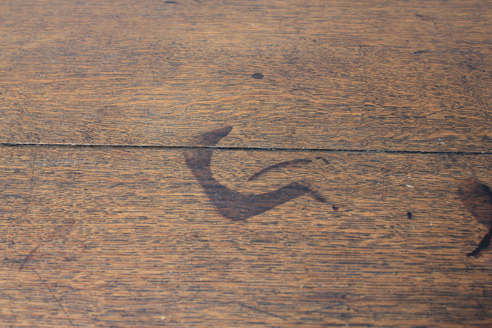 Period George II Oak Chest on Stand, Circa 1760