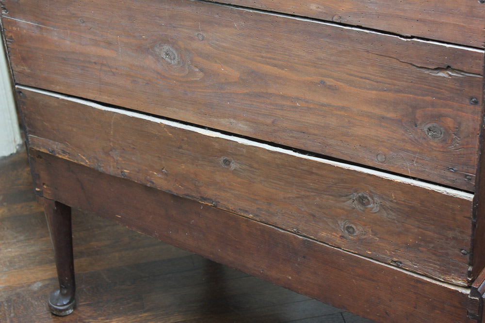 Period George II Oak Chest on Stand, Circa 1760