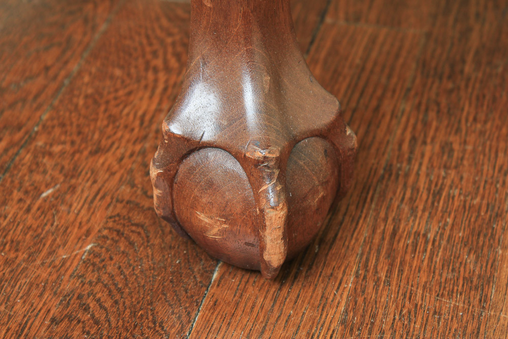 Chippendale Style Upholstered Armchair