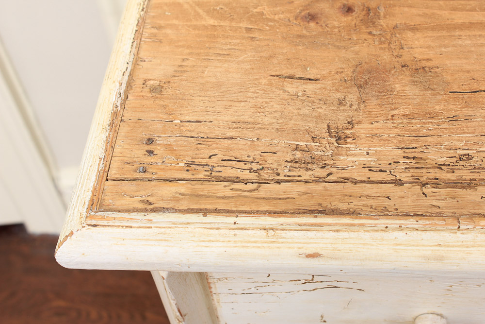 Antique Painted Pine Chest of Drawers