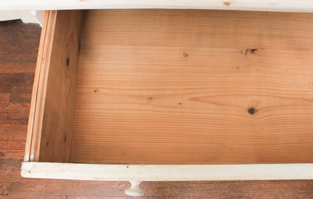 Antique Painted Pine Chest of Drawers