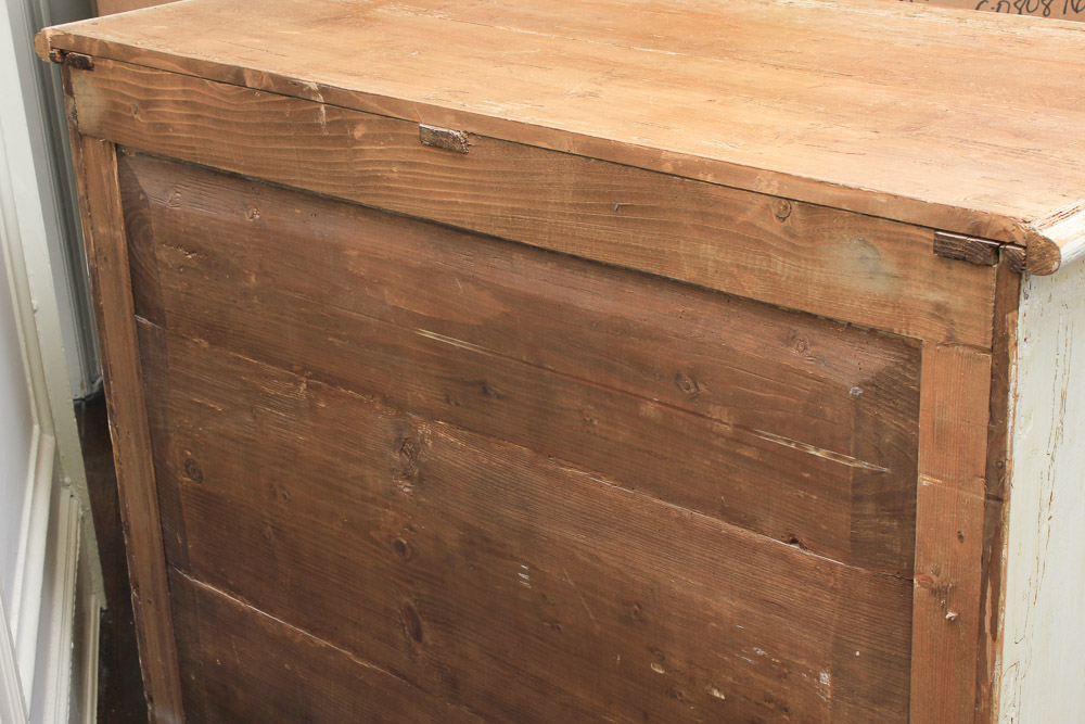 Antique Painted Pine Chest of Drawers