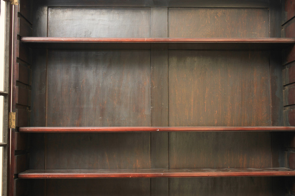 Antique George III Mahogany Secretary Bookcase