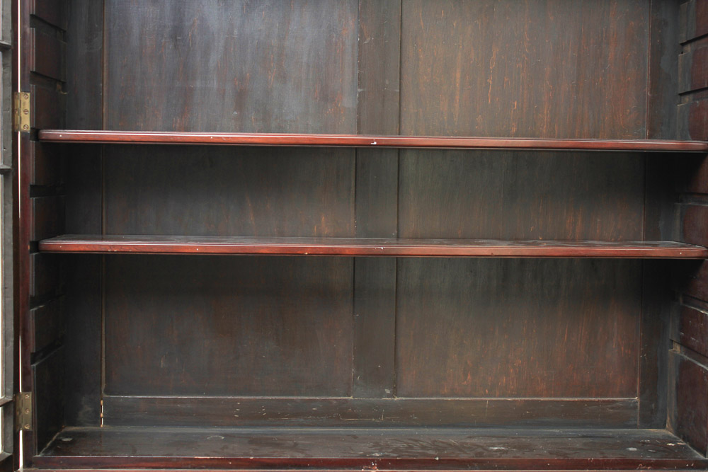 Antique George III Mahogany Secretary Bookcase