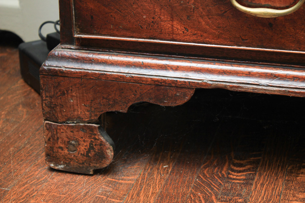 Antique George III Mahogany Secretary Bookcase