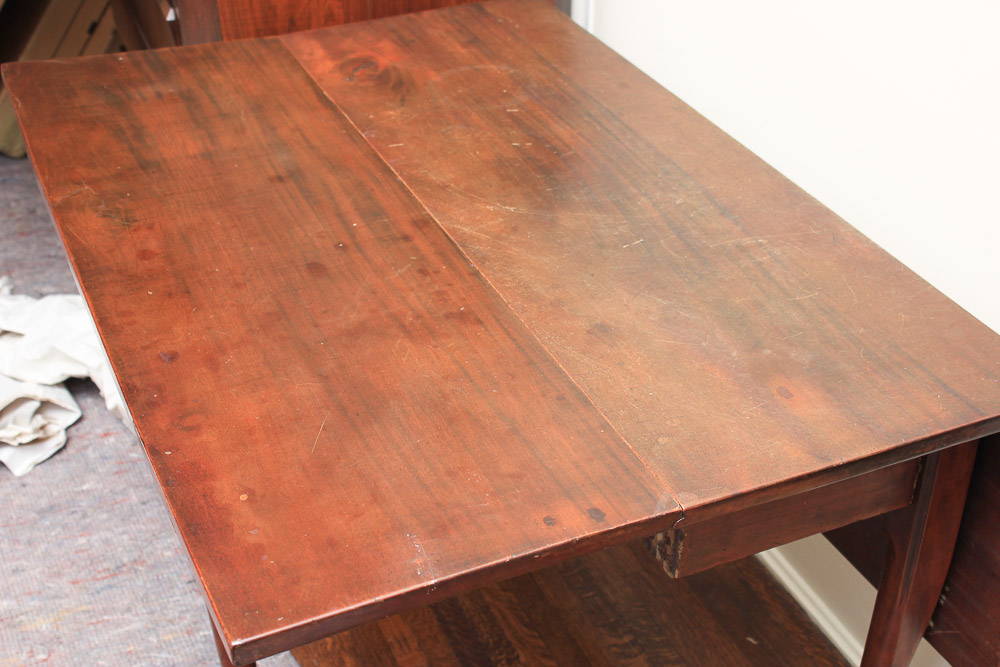 Vintage Chippendale Style Drop Leaf Table