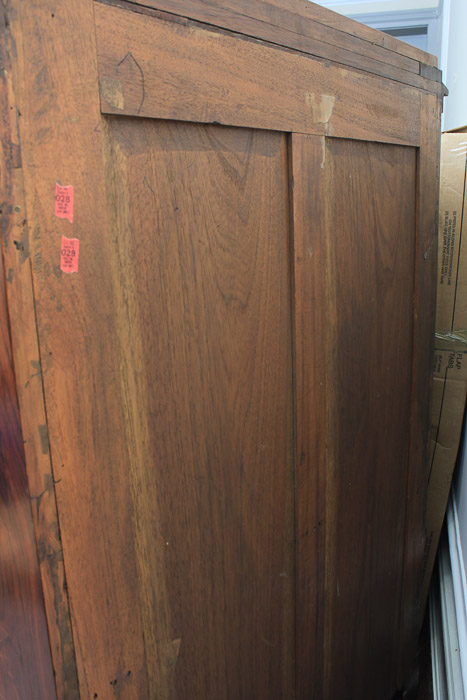 Antique Victorian Empire Style Fall Front Secretaire Abbatant