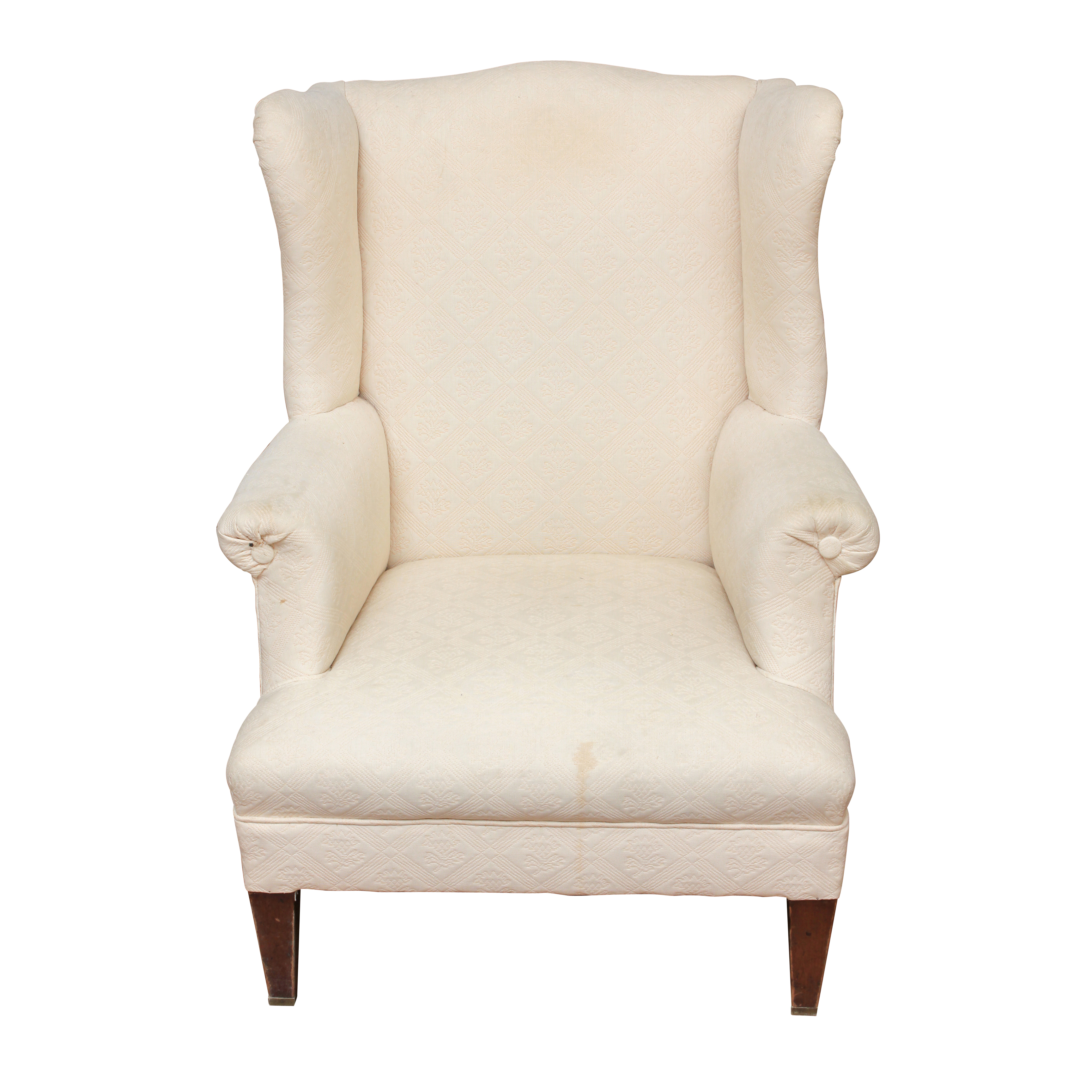 Upholstered Wingback Chair