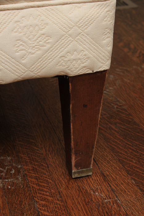 Upholstered Wingback Chair