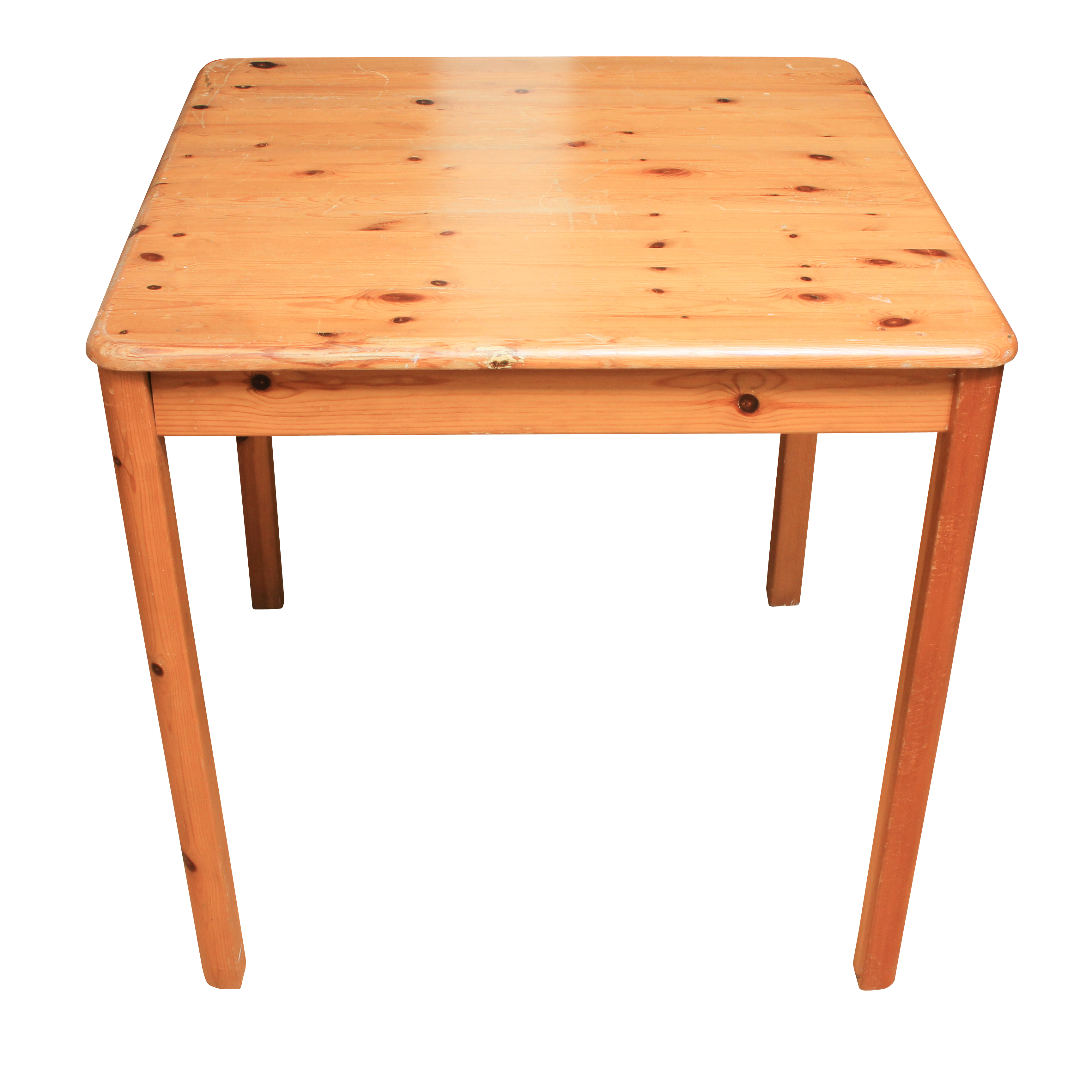 Vintage Knotty Pine Side Table