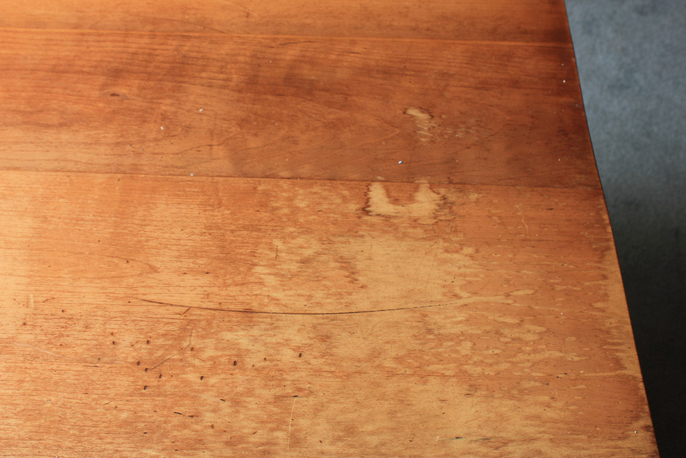 Antique Hepplewhite Style Cherry Drop Leaf Dining Table