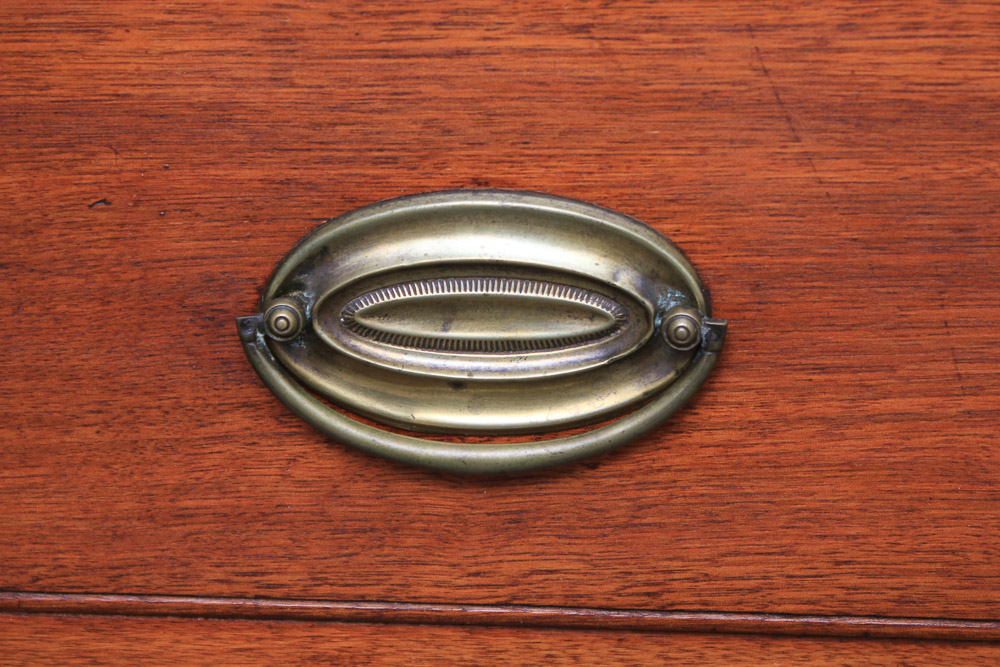 Antique Sheraton Style Walnut Chest of Drawers