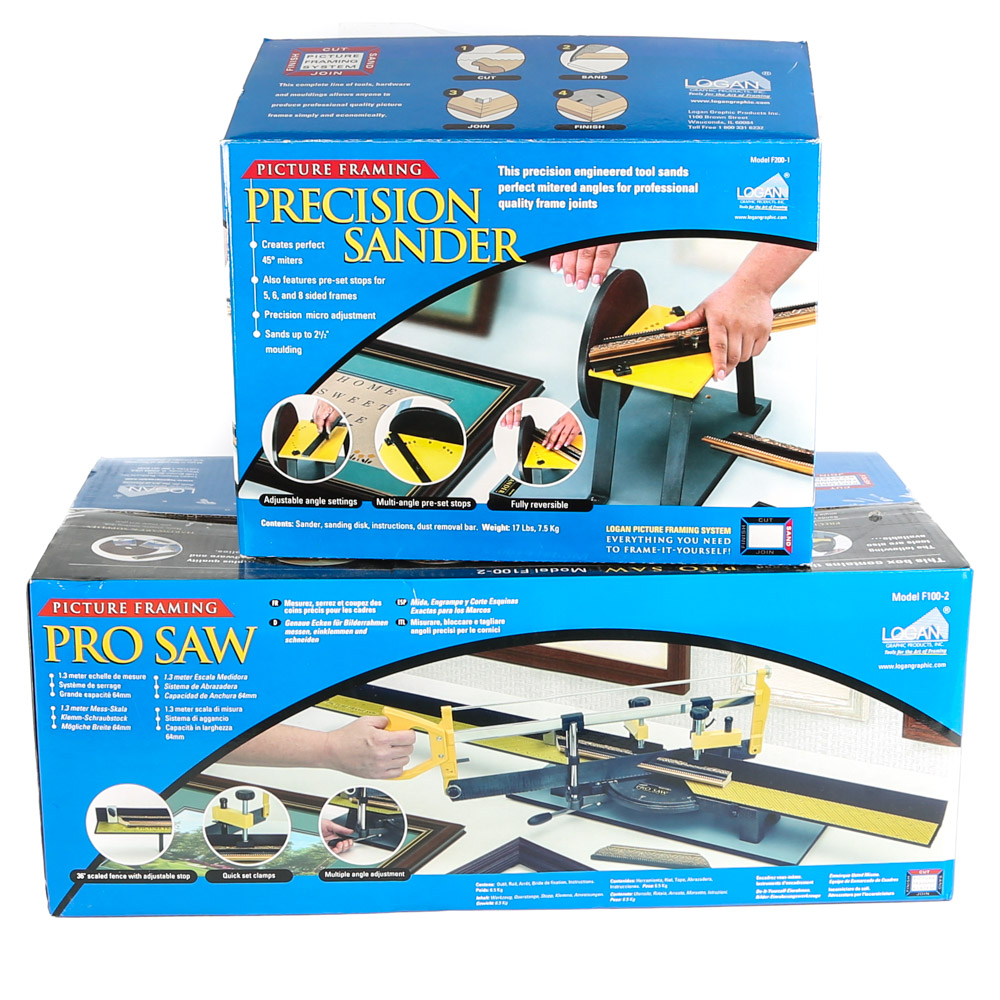 Logan Picture Framing Pro Saw and Precision Sander