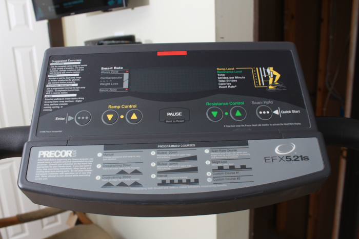 Precor EFX Elliptical Fitness Crosstrainer