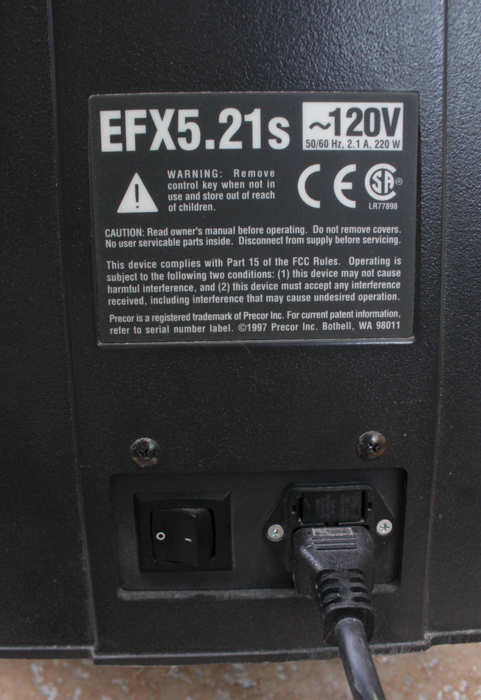 Precor EFX Elliptical Fitness Crosstrainer