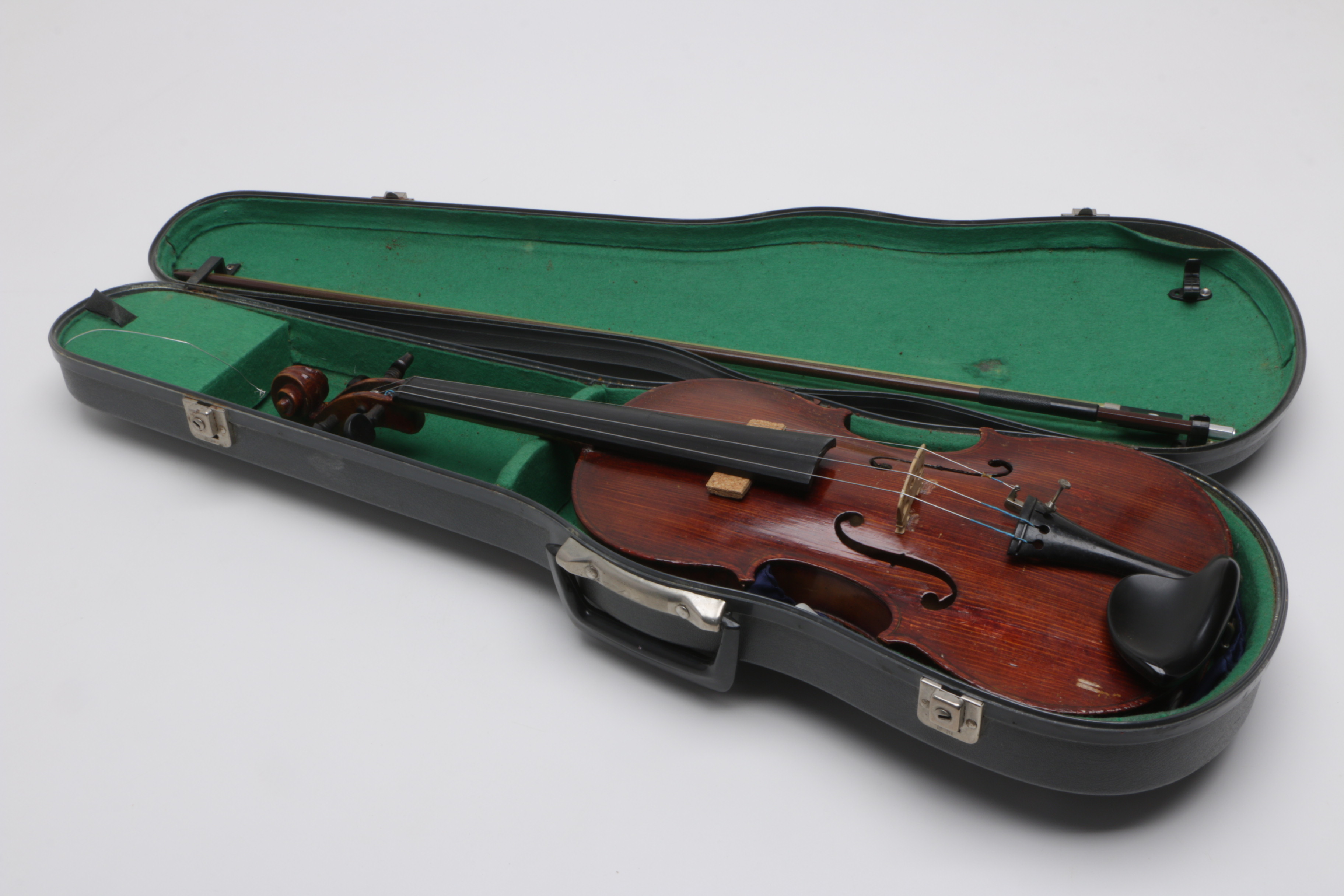 Antique George Hamburg Violin, Bow and Case