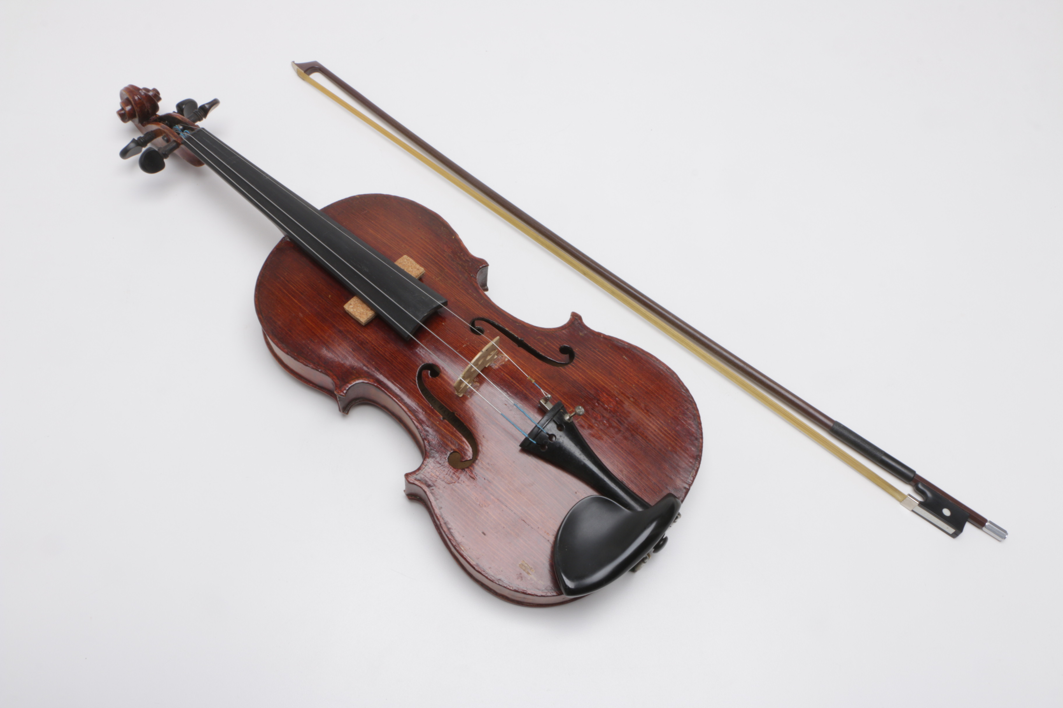 Antique George Hamburg Violin, Bow and Case