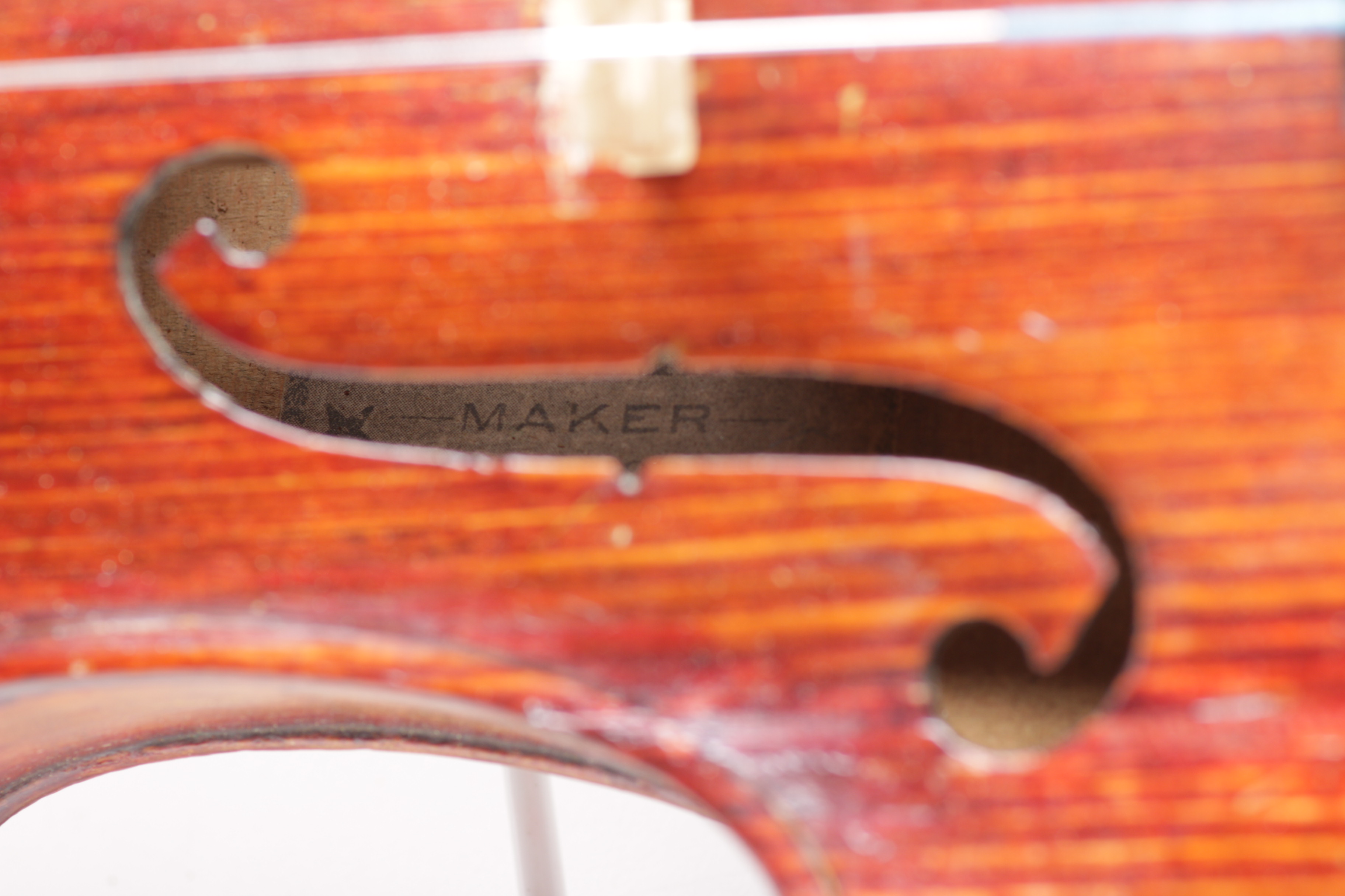 Antique George Hamburg Violin, Bow and Case