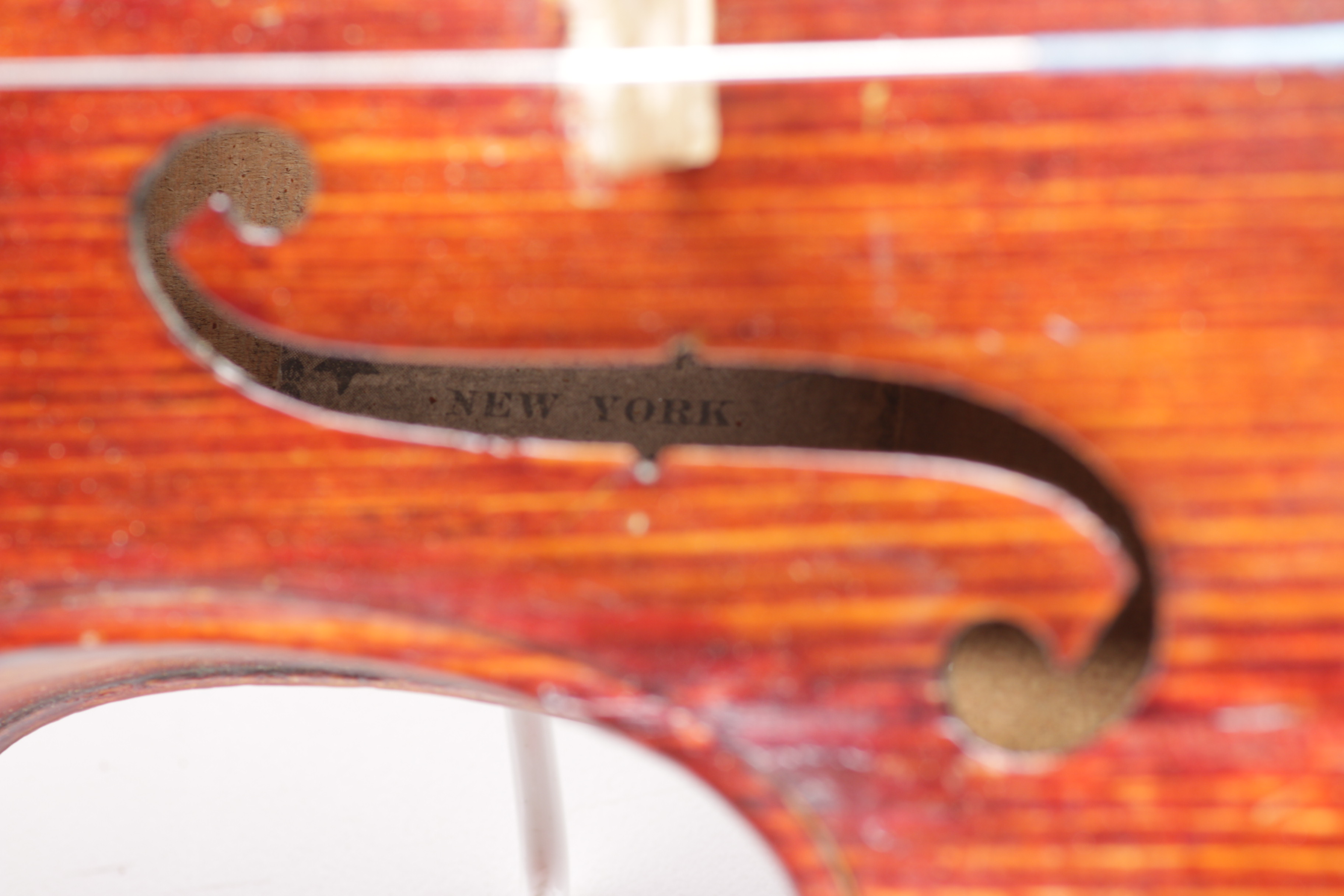 Antique George Hamburg Violin, Bow and Case