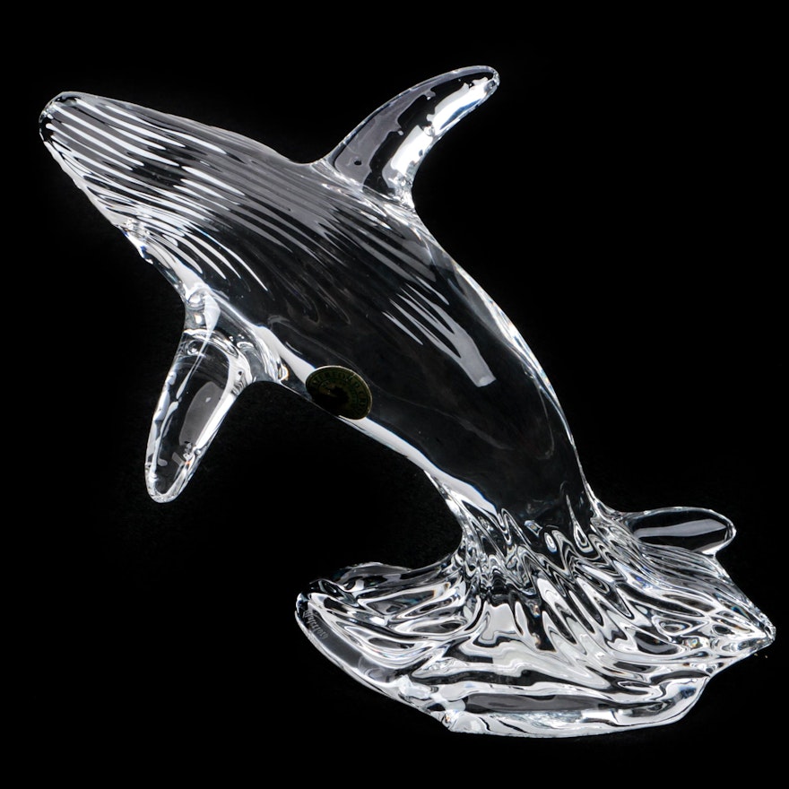 Waterford Whale Figurine